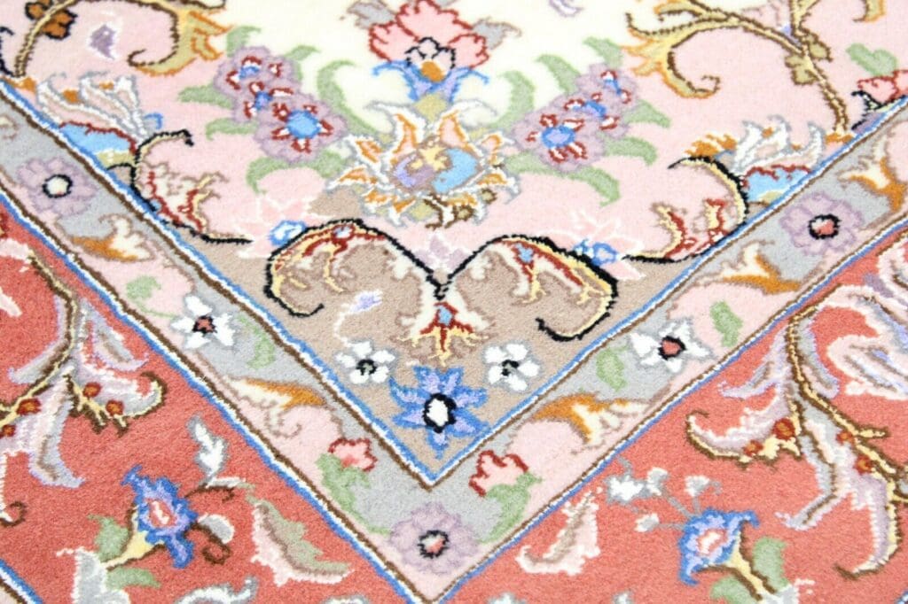 Perserteppich Tabriz 205 x 145 cm Wolle handgeknüpft