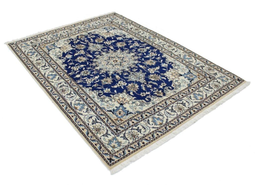 Perserteppich Nain 202x150 cm Wolle handgeknüpft