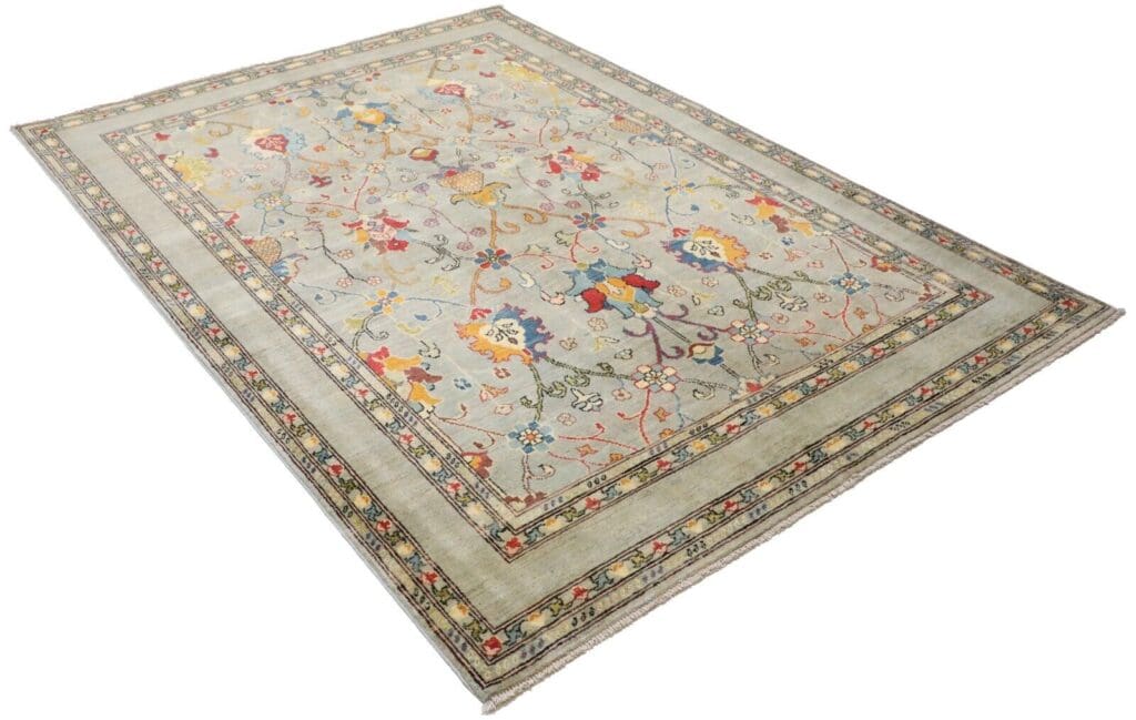 Orientteppich Kazak 235 x 167 cm Wolle handgeknüpft