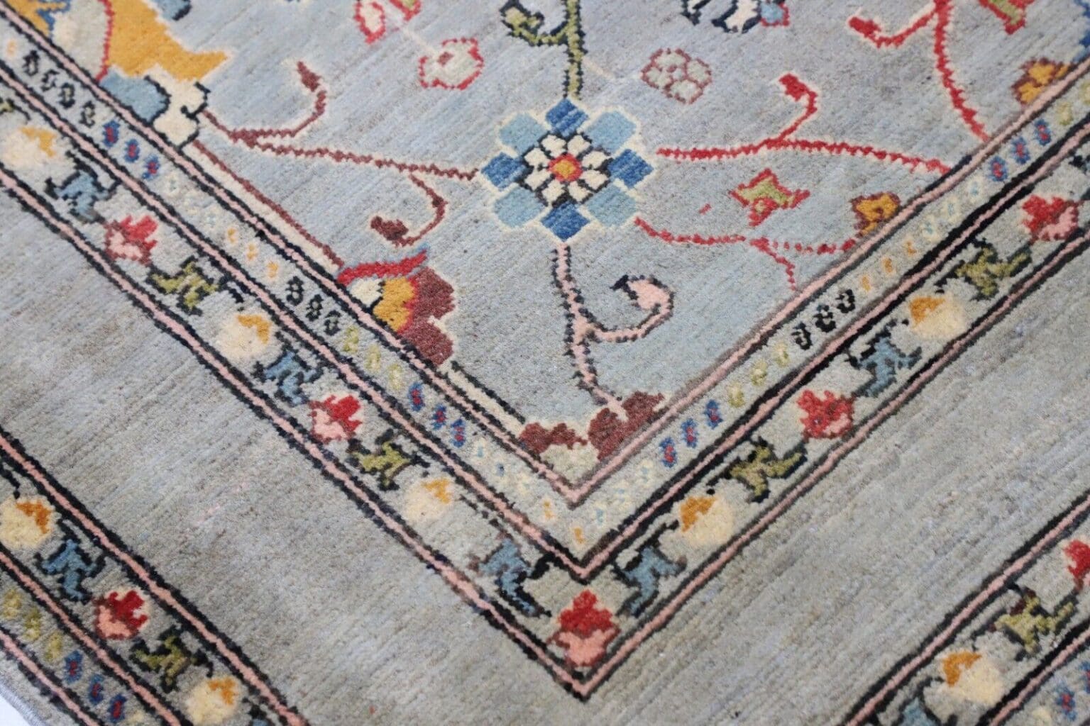 Orientteppich Kazak 235 x 167 cm Wolle handgeknüpft
