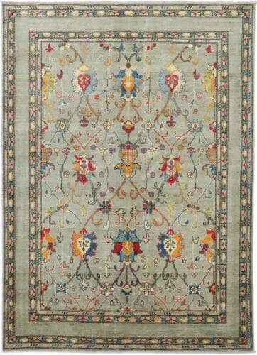 Orientteppich Kazak 235 x 167 cm Wolle handgeknüpft