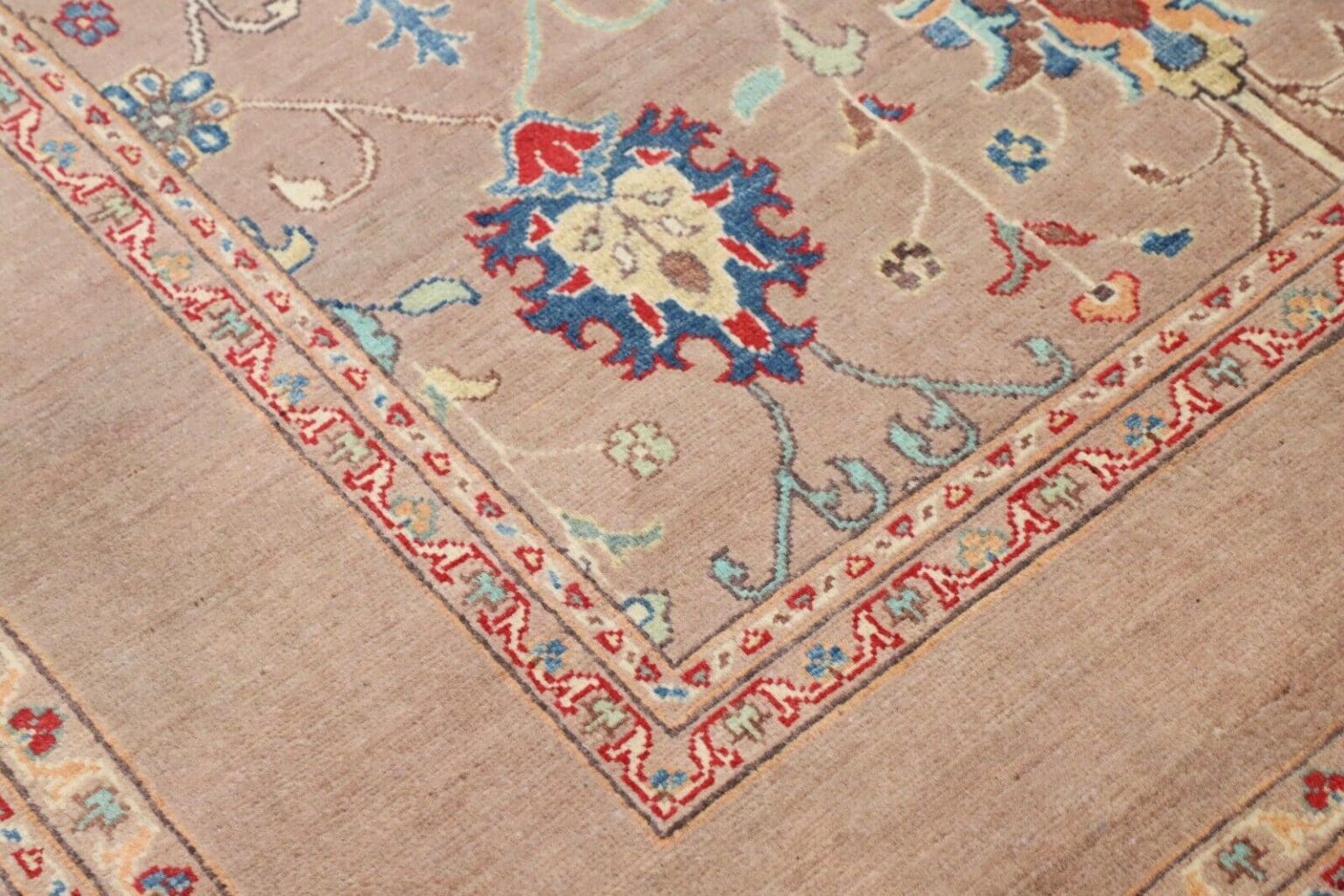 Orientteppich Kazak 244 x 173 cm Wolle handgeknüpft