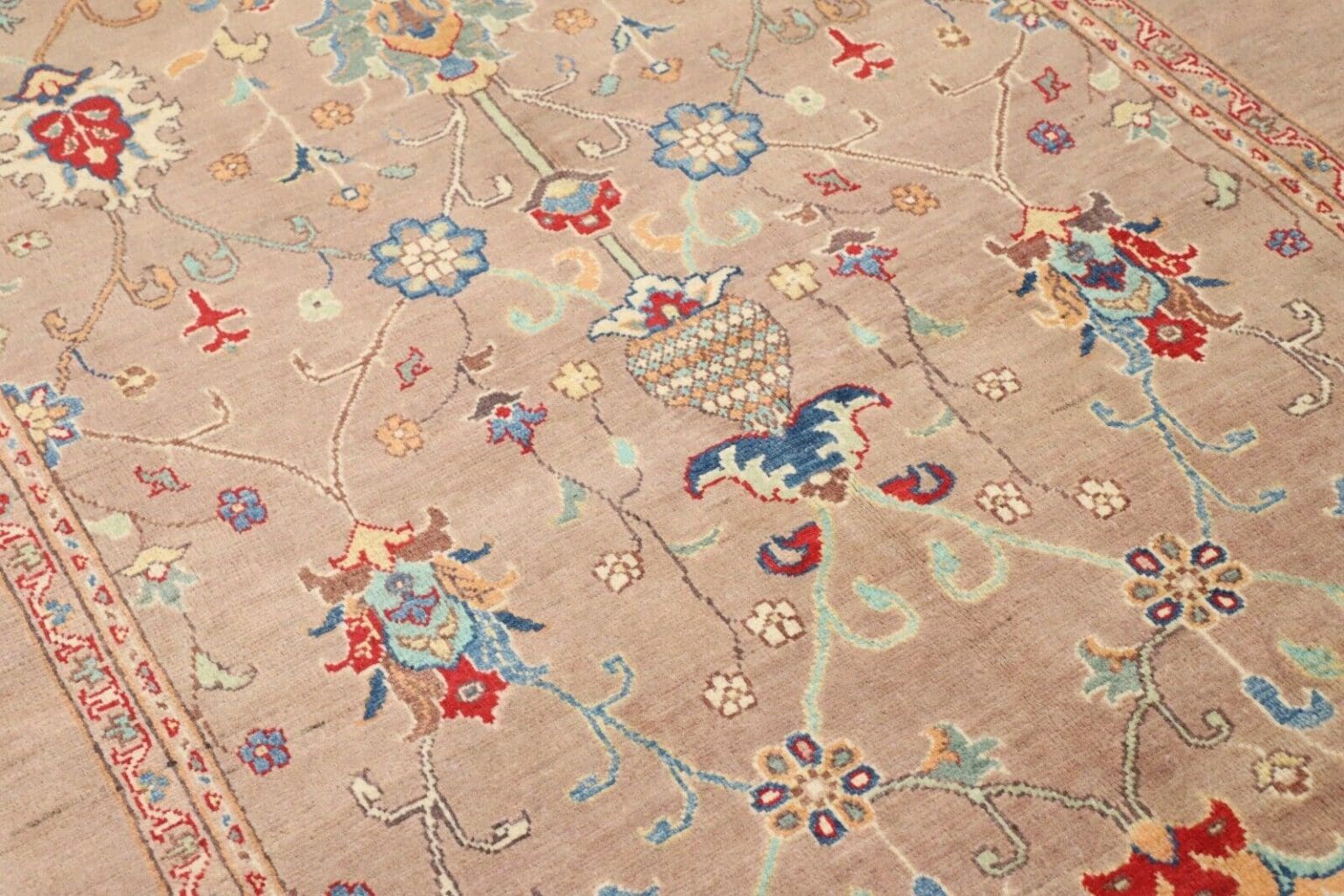 Orientteppich Kazak 244 x 173 cm Wolle handgeknüpft