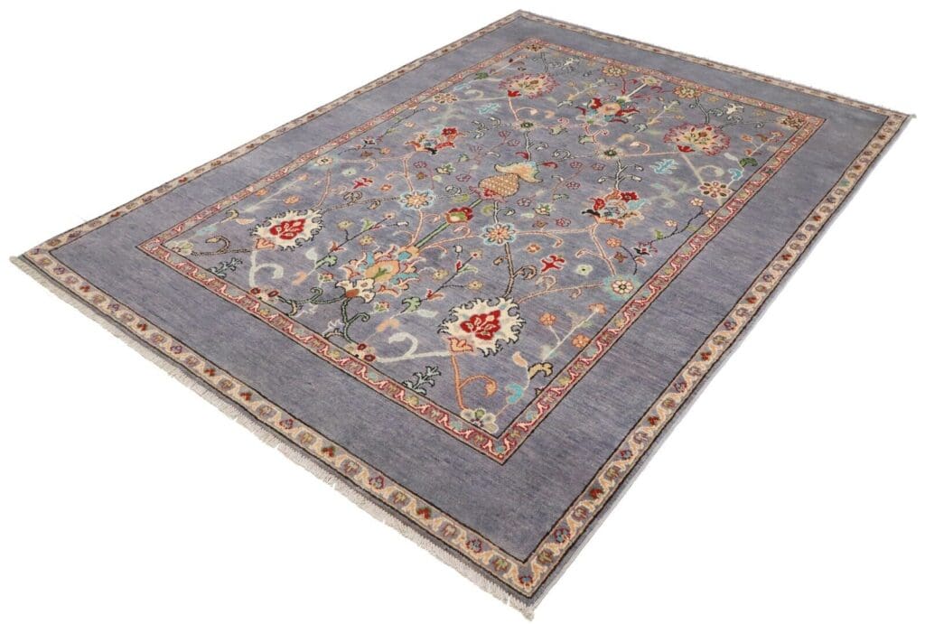 Orientteppich Kazak 238 x 173 cm Wolle handgeknüpft