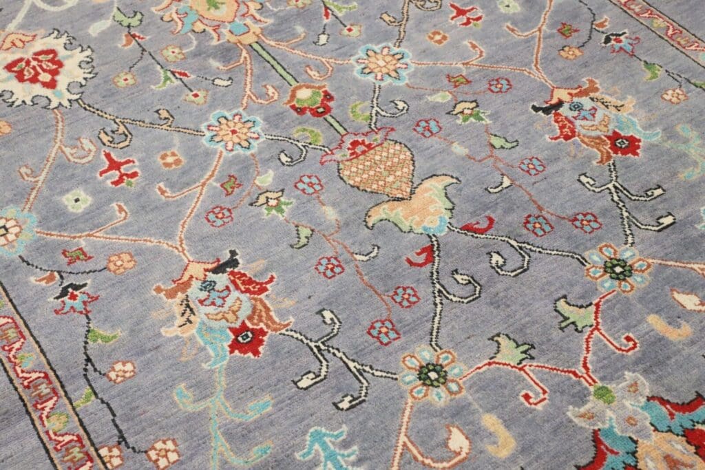 Orientteppich Kazak 238 x 173 cm Wolle handgeknüpft