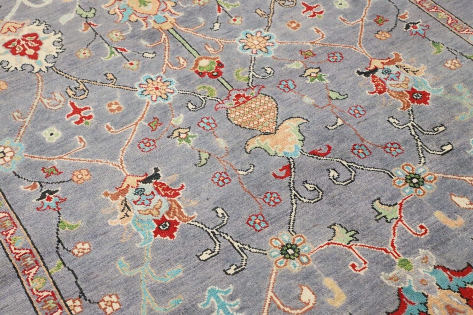 Orientteppich Kazak 238 x 173 cm Wolle handgeknüpft