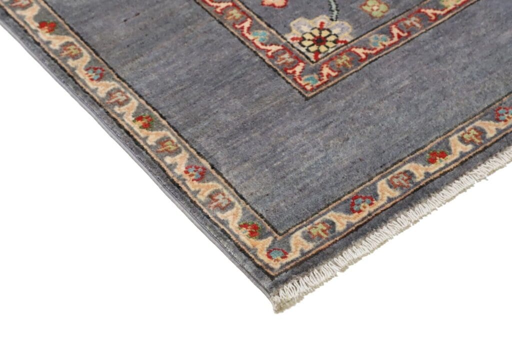 Orientteppich Kazak 231 x 169 cm Wolle handgeknüpft