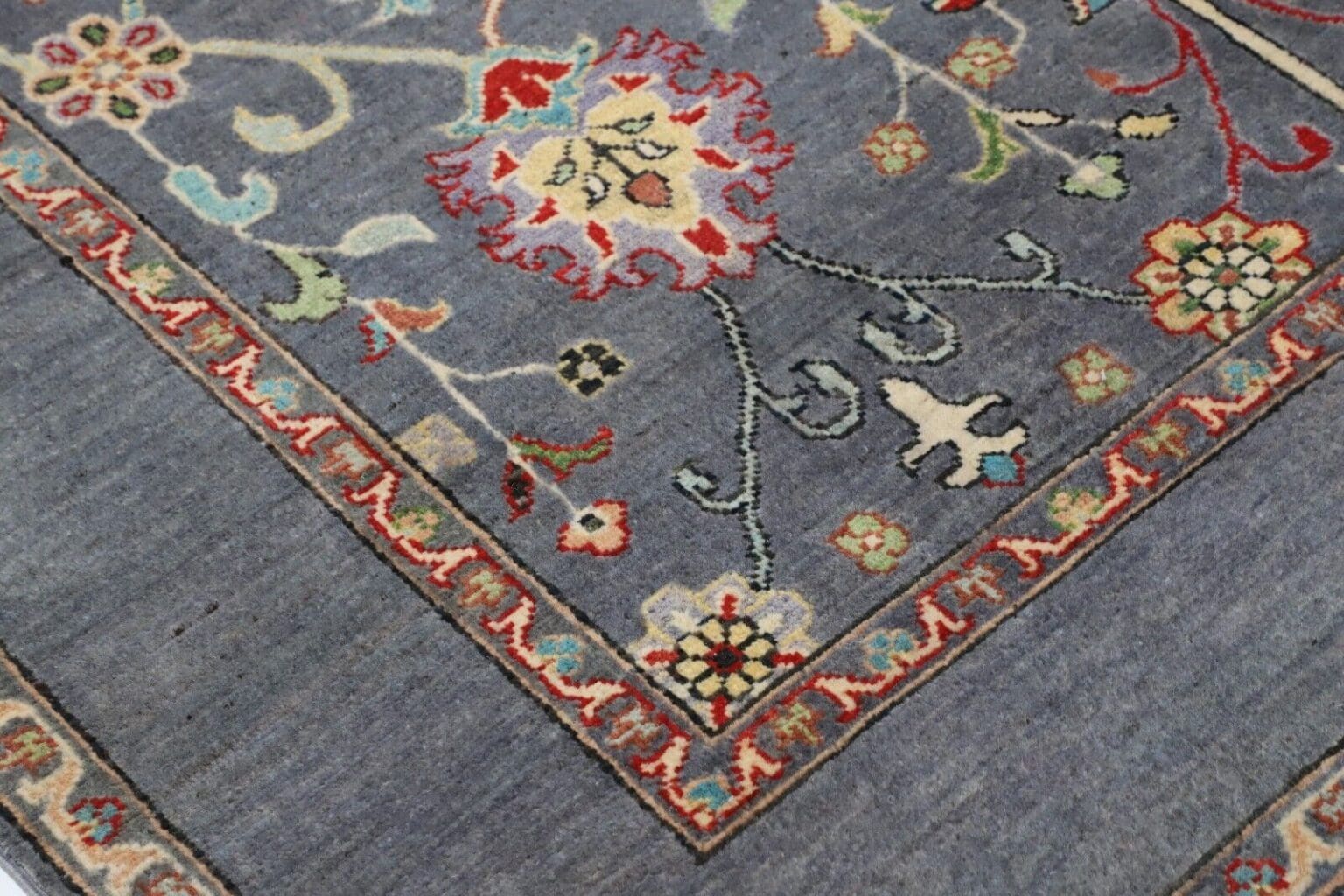 Orientteppich Kazak 231 x 169 cm Wolle handgeknüpft