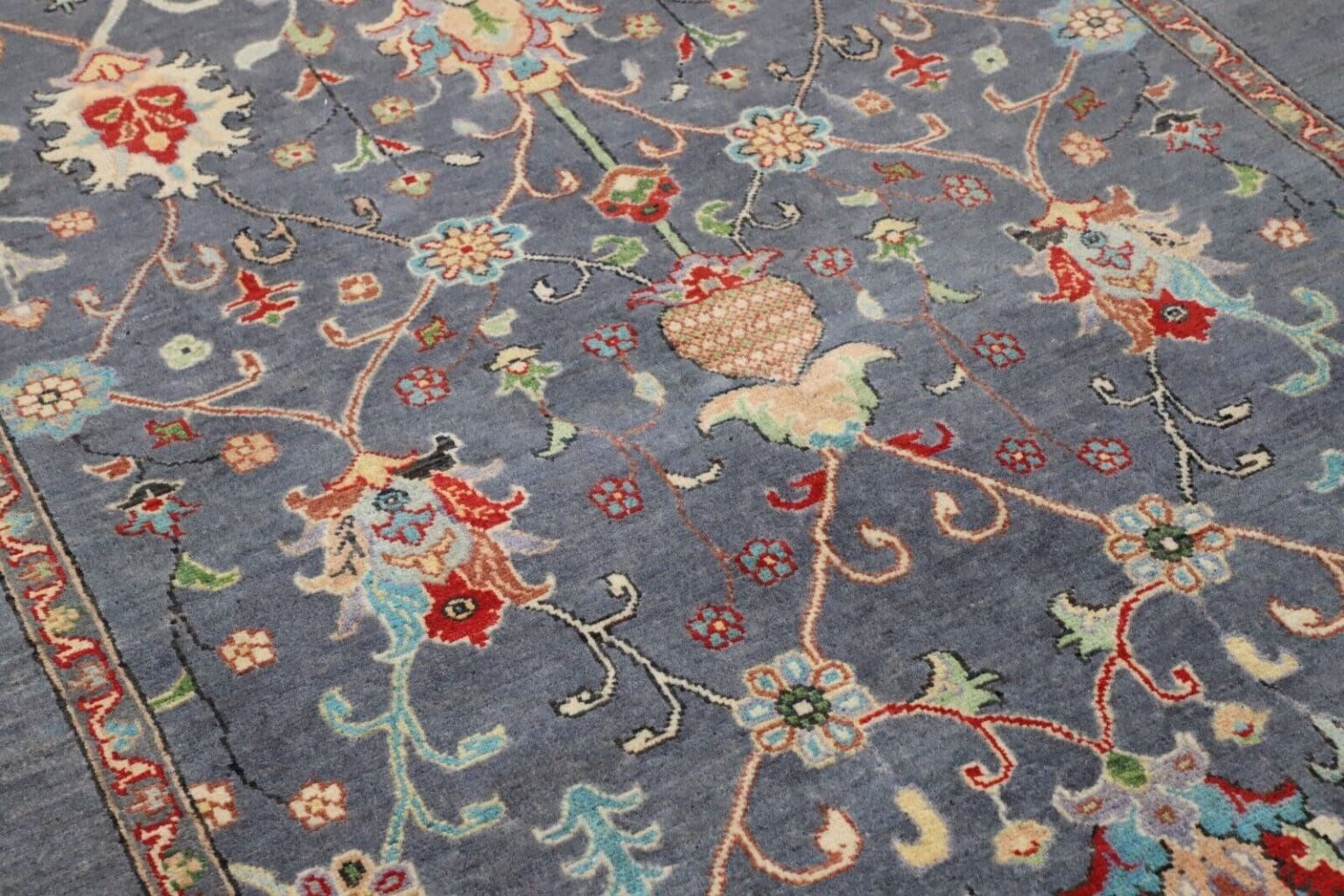 Orientteppich Kazak 231 x 169 cm Wolle handgeknüpft