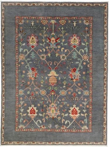 Orientteppich Kazak 231 x 169 cm Wolle handgeknüpft