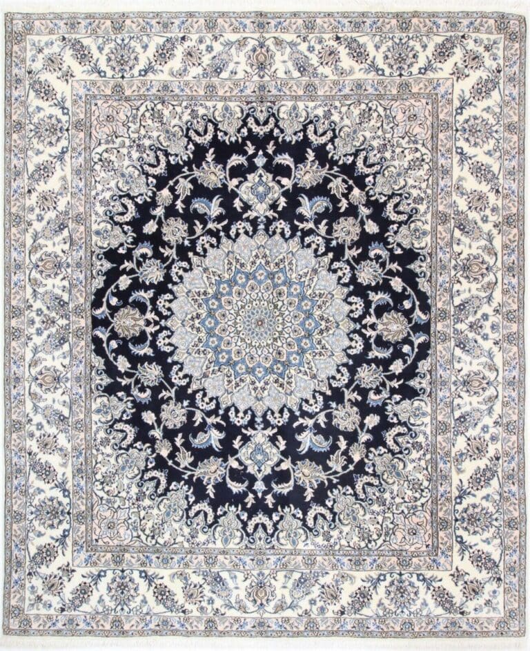 Perserteppich Nain 296 x 244 cm Wolle handgeknüpft