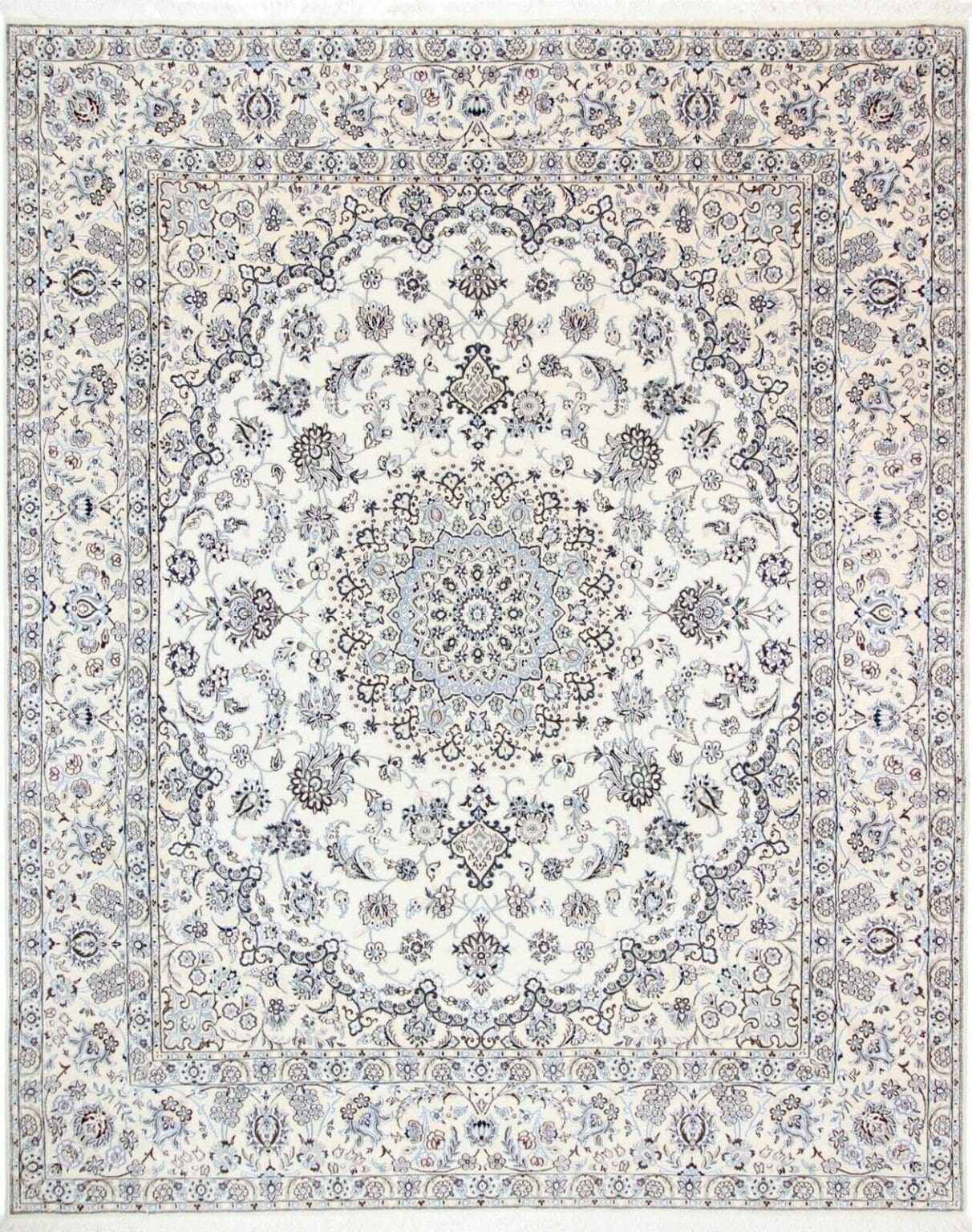Perserteppich Nain 9La 300 x 244 cm Wolle handgeknüpft