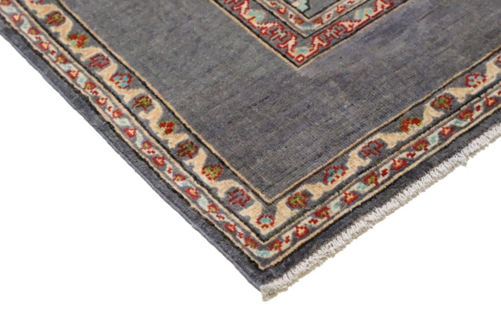 Orientteppich Kazak 236 x 168 cm Wolle handgeknüpft