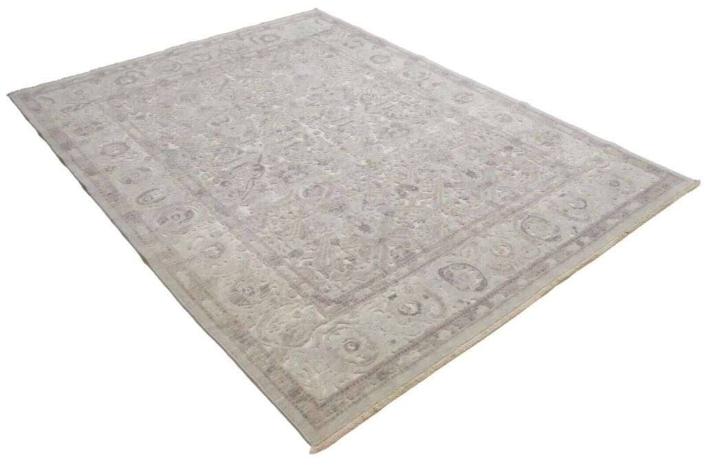 Orientteppich 178 x 232 cm Wolle handgeknüpft