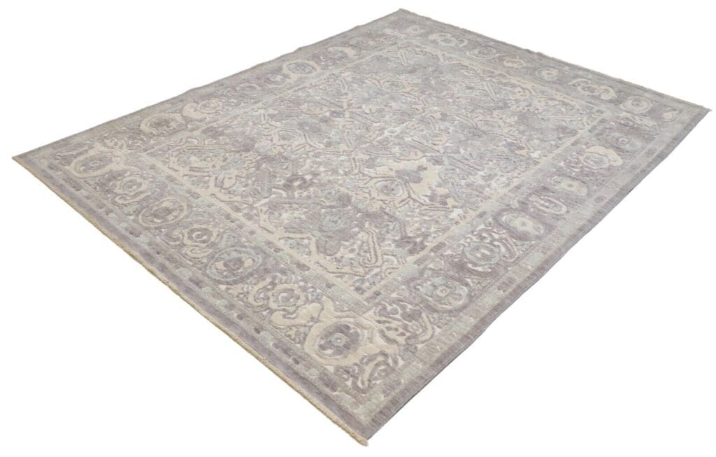 Orientteppich 184 x 230 cm Wolle handgeknüpft