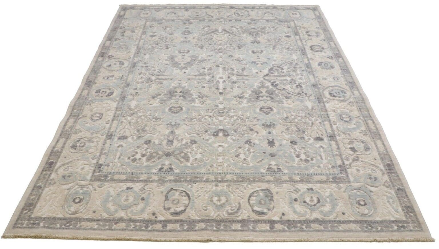 Orientteppich Türkei 182 x 230 cm Wolle handgeknüpft