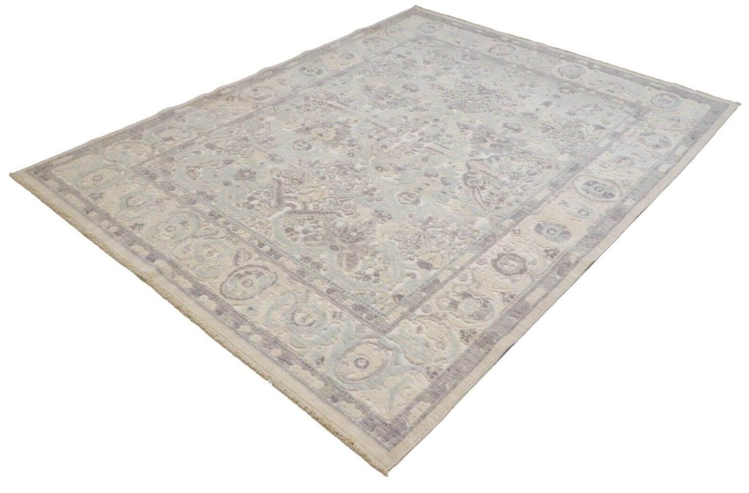 Orientteppich 182 x 231 cm Wolle handgeknüpft