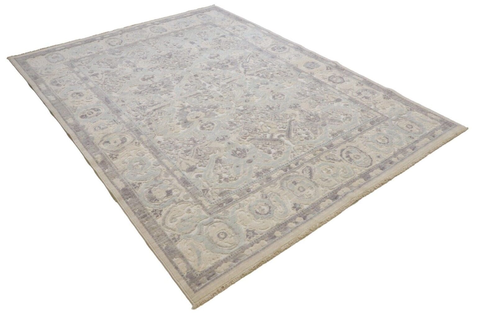 Orientteppich 182 x 231 cm Wolle handgeknüpft