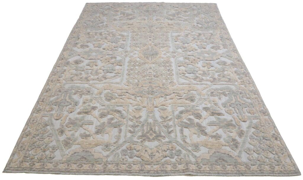 moderner-perserteppich-179x257-cm-echtes-wolle-relief-design-handgeknupft-2 Orientteppich 179 x 257 cm Wolle handgeknüpft