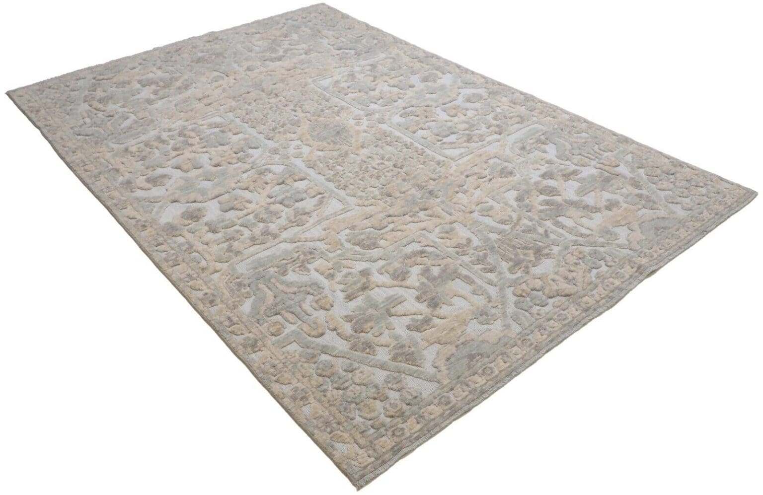 moderner-perserteppich-179x257-cm-echtes-wolle-relief-design-handgeknupft-3 Orientteppich 179 x 257 cm Wolle handgeknüpft