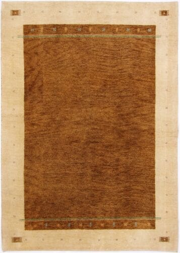 Orientteppich Gabbeh 237 x 170 cm Wolle handgeknüpft