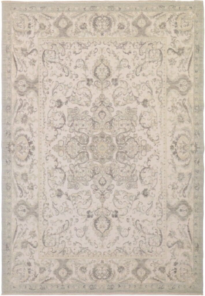Orientalteppich 197 x 291 cm Wolle handgeknüpft