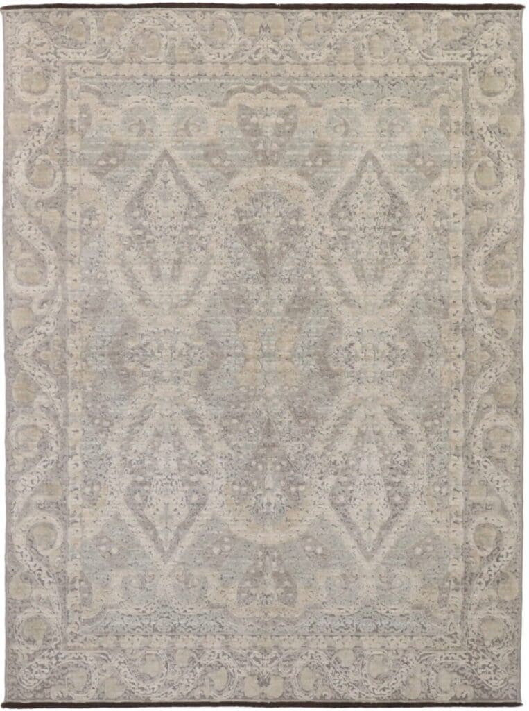 Orientteppich 191 x 262 cm Wolle handgeknüpft