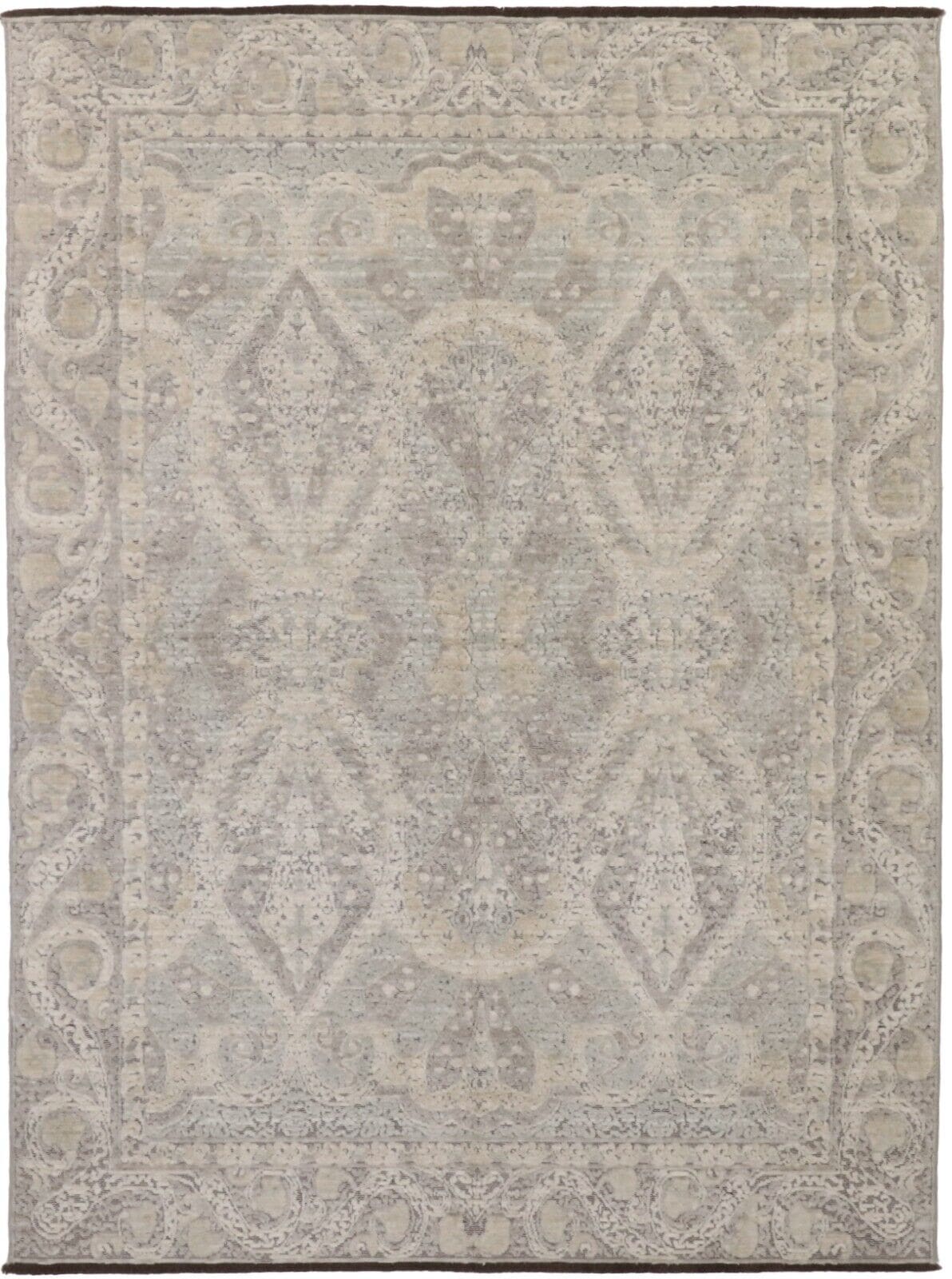 Orientteppich 191 x 262 cm Wolle handgeknüpft