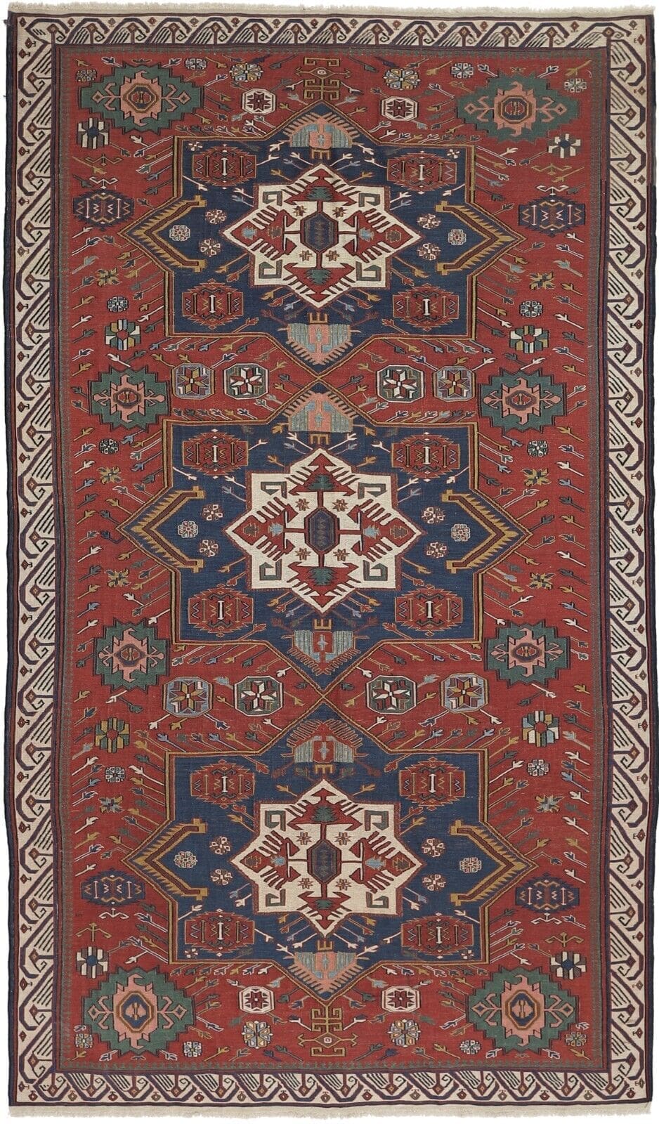 Orientteppich Sumach Varni 299 x 170 cm Wolle handgewebt