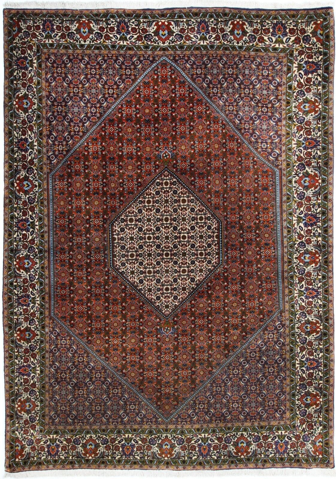 Perserteppich Bidjar 294 x 206 cm Wolle handgeknüpft