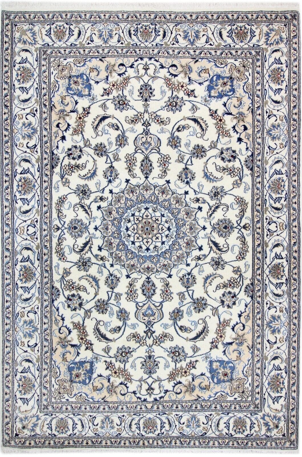 Perserteppich Nain 290 x 197 cm Wolle handgeknüpft