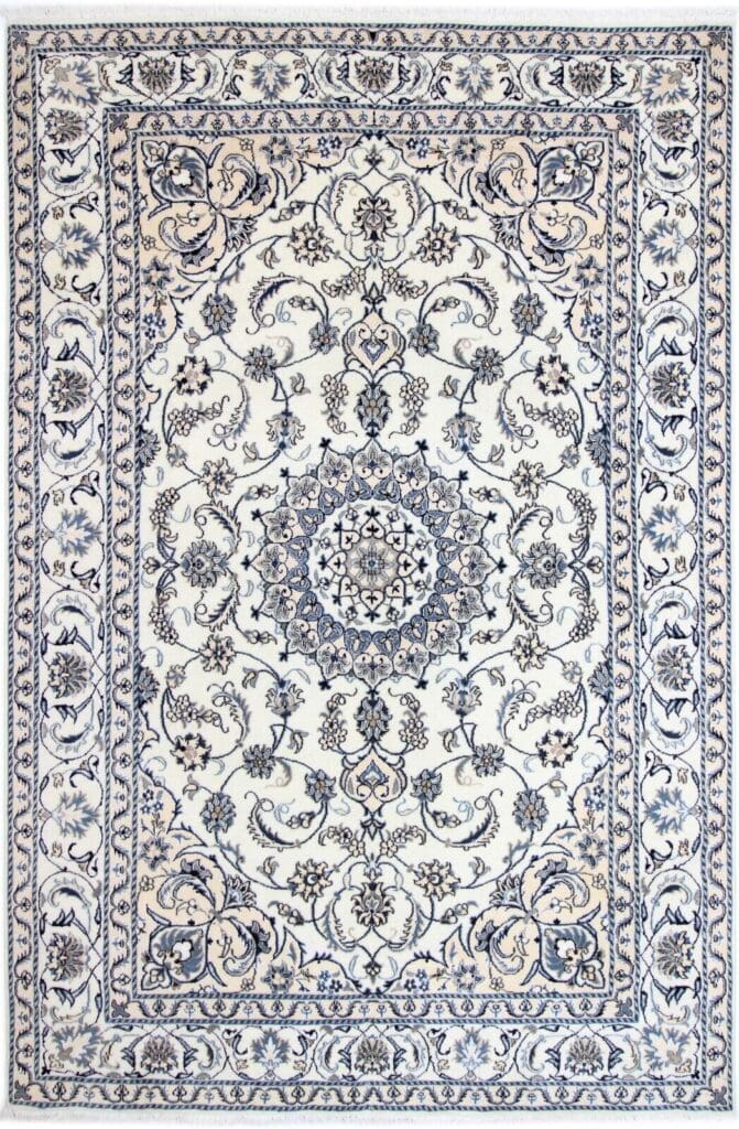 Perserteppich Nain 314 x 200 cm Wolle handgeknüpft