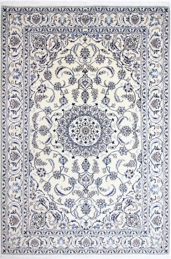 Perserteppich Nain 297 x 198 cm Wolle handgeknüpft