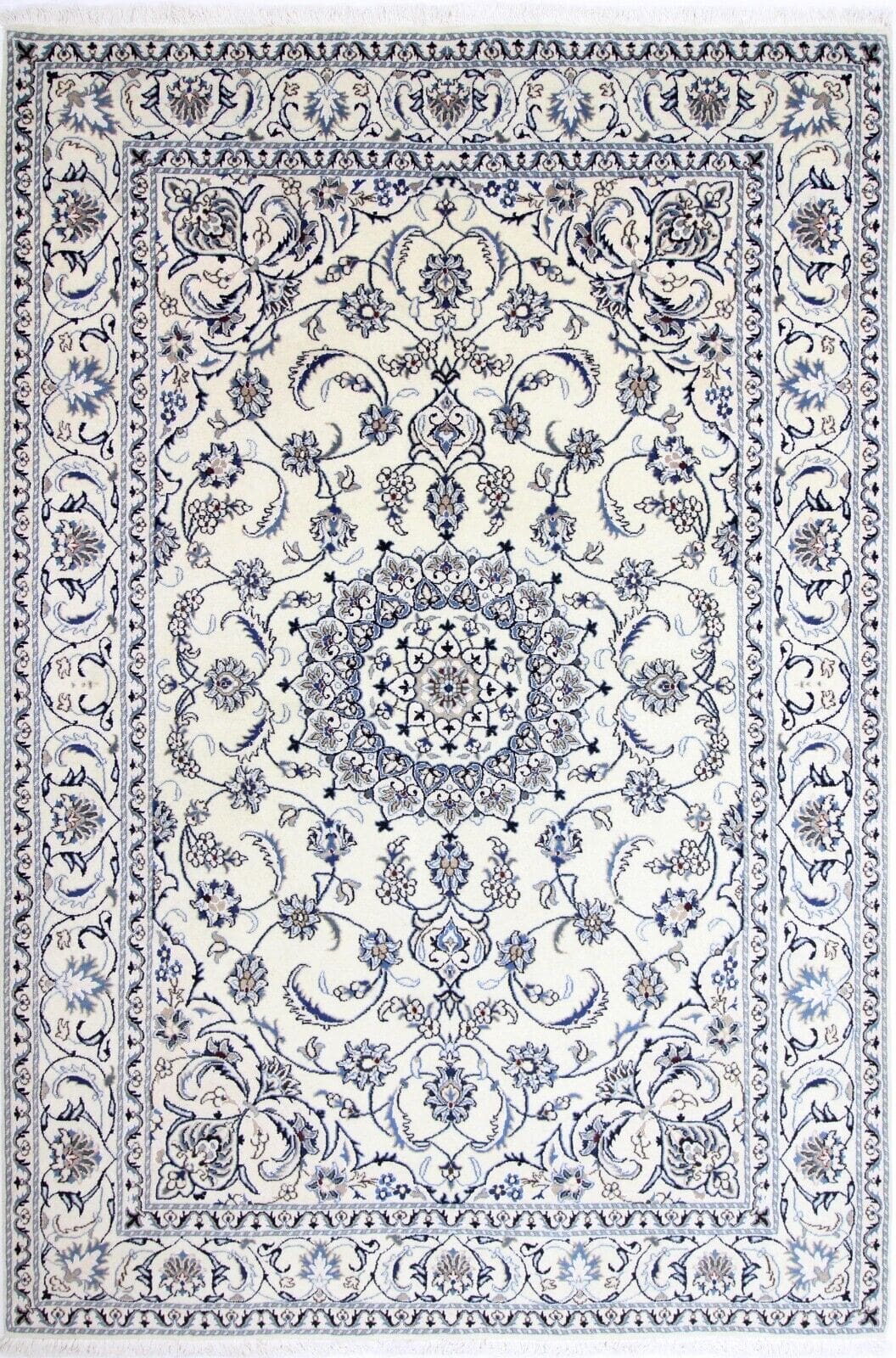 Perserteppich Nain 297 x 198 cm Wolle handgeknüpft