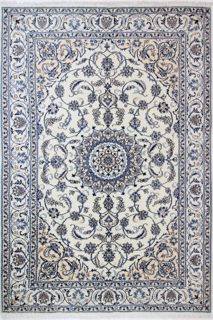 original-perserteppich-nain-290x198-cm-top-zustand-handgeknupft Perserteppich Nain 290 x 198 cm Wolle handgeknüpft