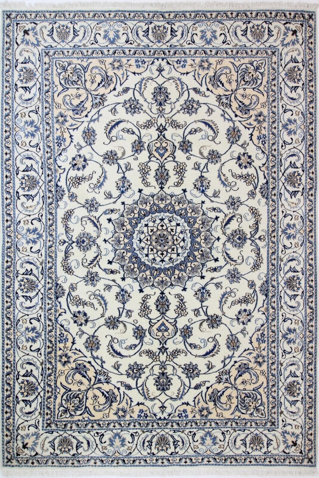 original-perserteppich-nain-290x198-cm-top-zustand-handgeknupft Perserteppich Nain 290 x 198 cm Wolle handgeknüpft