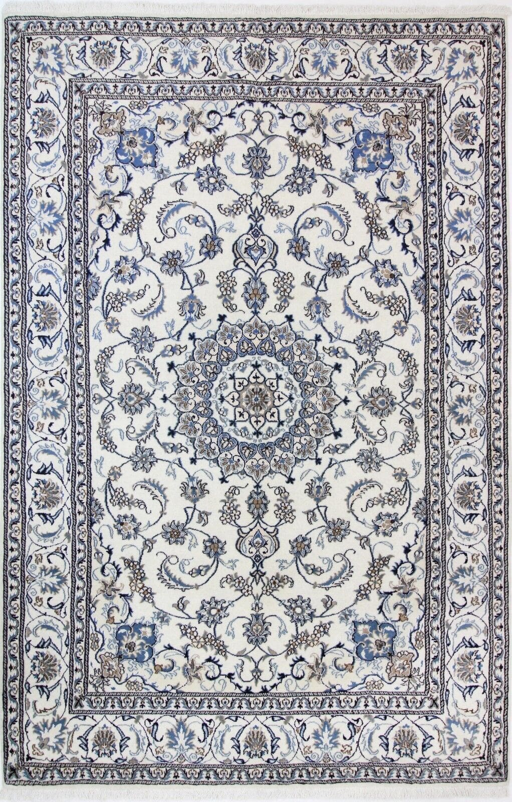 original-perserteppich-nain-302x195-cm-top-zustand-handgeknupft Perserteppich Nain 302 x 195 cm Wolle handgeknüpft