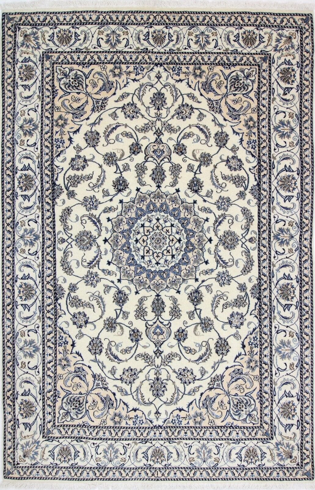 Perserteppich Nain 295 x 195 cm Wolle handgeknüpft