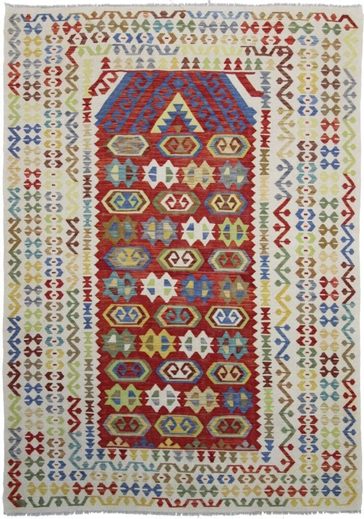 perserteppich-294x205-cm-handgeknupft-old-styl-100-handarbeit Orientteppich Afghanisch 294 x 205 cm Wolle handgewebt
