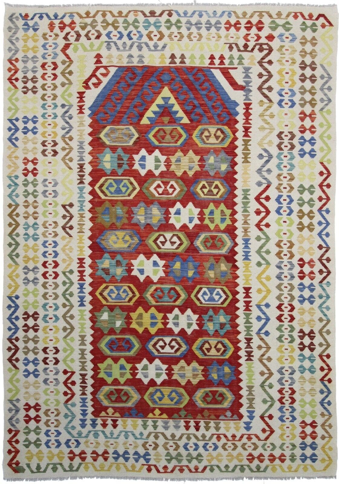 perserteppich-294x205-cm-handgeknupft-old-styl-100-handarbeit Orientteppich Afghanisch 294 x 205 cm Wolle handgewebt