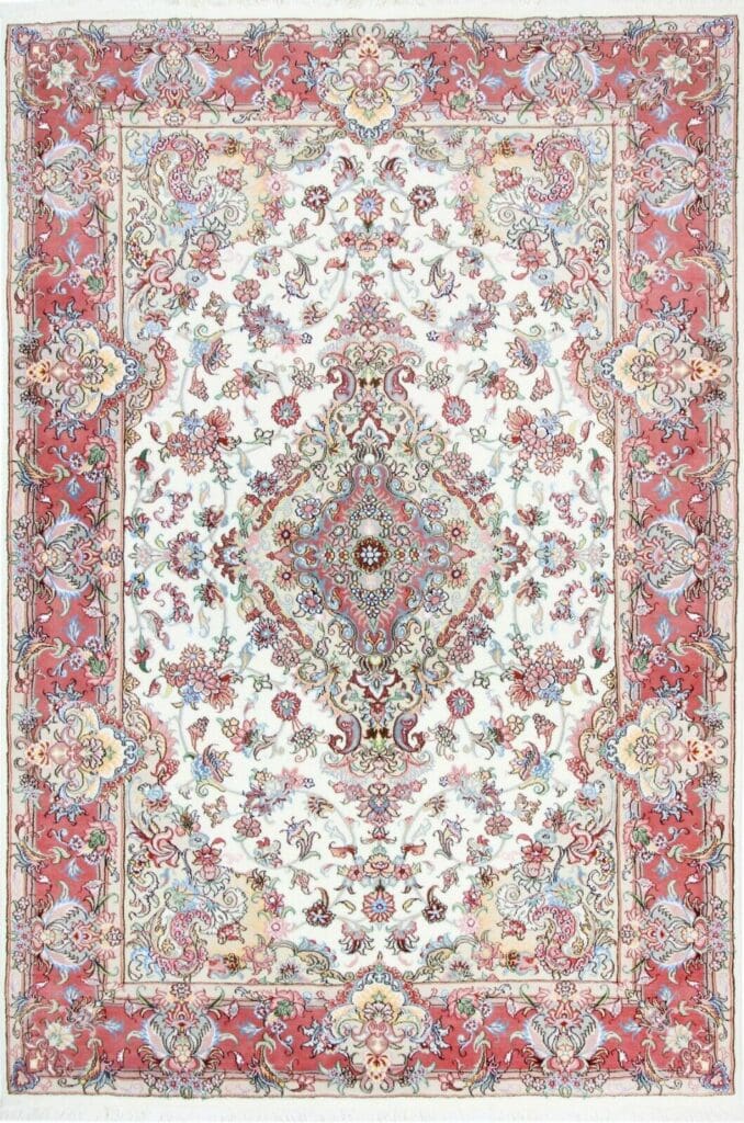 Perserteppich Tabriz 297 x 200 cm Wolle handgeknüpft
