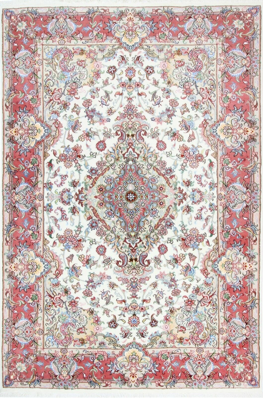 Perserteppich Tabriz 297 x 200 cm Wolle handgeknüpft