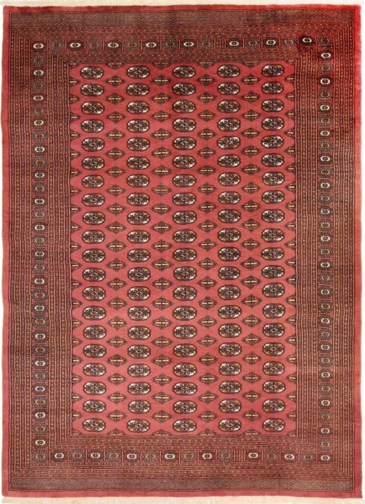 original-pakistan-perserteppich-buchara-302x220-cm-handgeknupft Orientteppich Buchara 302 x 220 cm Wolle handgeknüpft