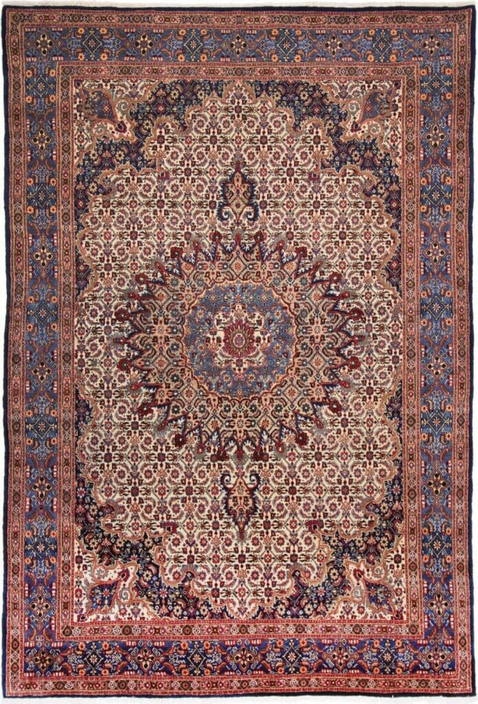 Perserteppich Moud 310 x 210 cm Wolle handgeknüpft