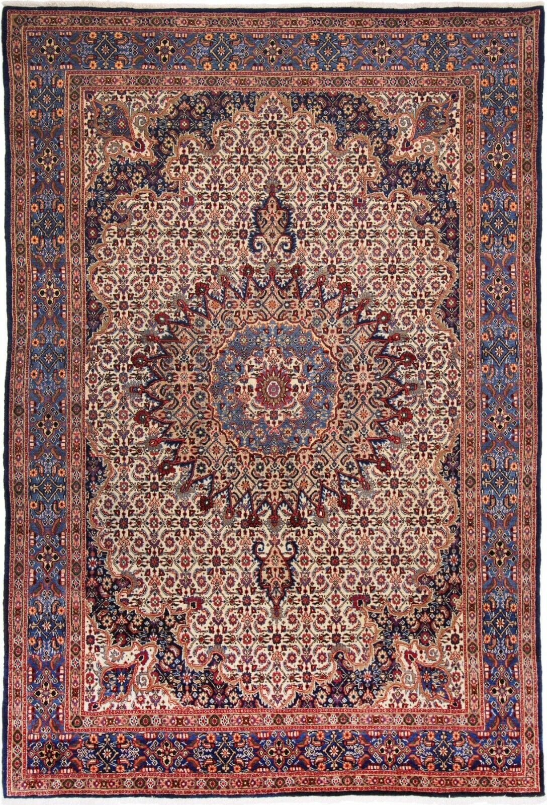 Perserteppich Moud 310 x 210 cm Wolle handgeknüpft