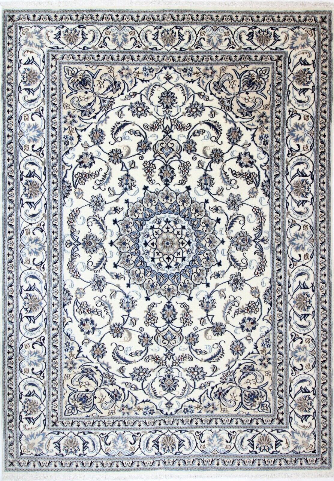 Perserteppich Nain 299 x 195 cm Wolle handgeknüpft