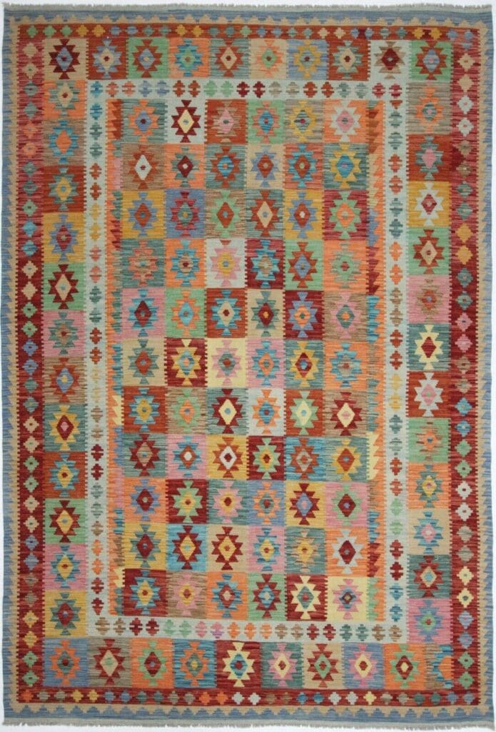 Orientteppich Afghanistan 294 x 203 cm Wolle handgewebt