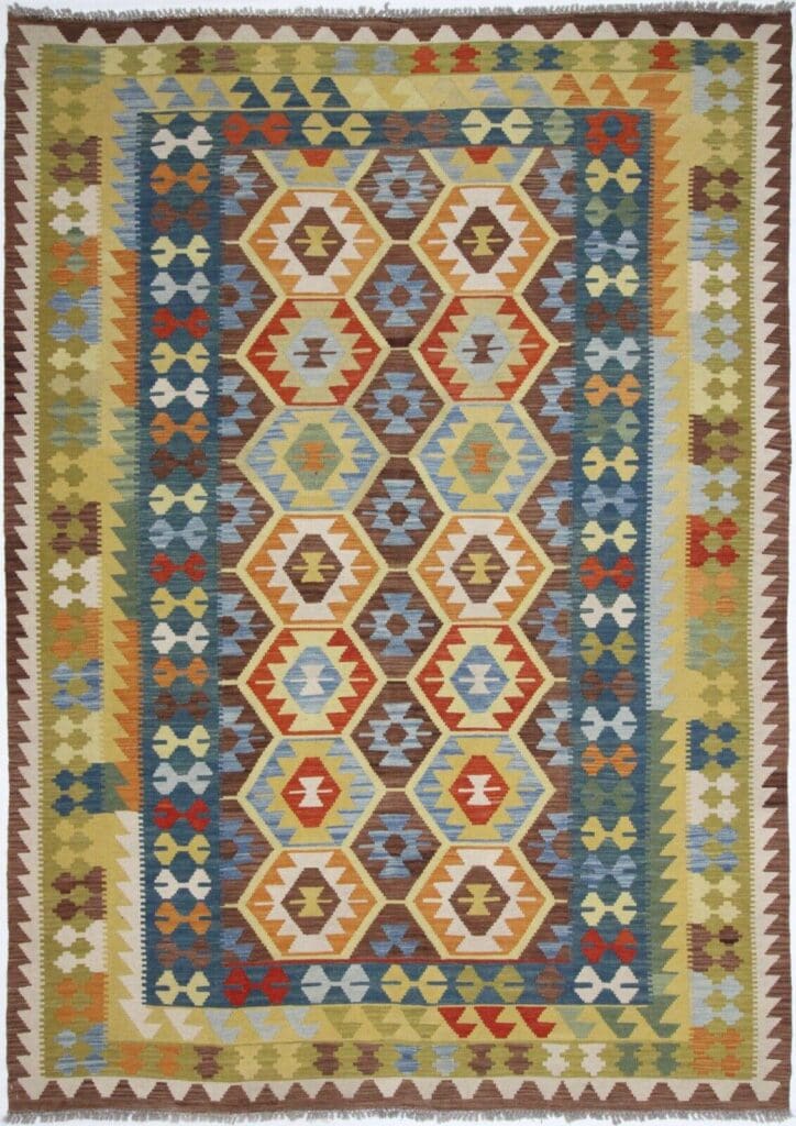 Orientteppich Afghanistan 292 x 207 cm Wolle handgewebt