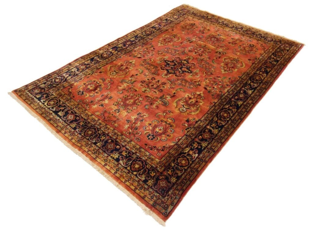 Orientteppich Sarough 237 x 163 cm Wolle handgeknüpft
