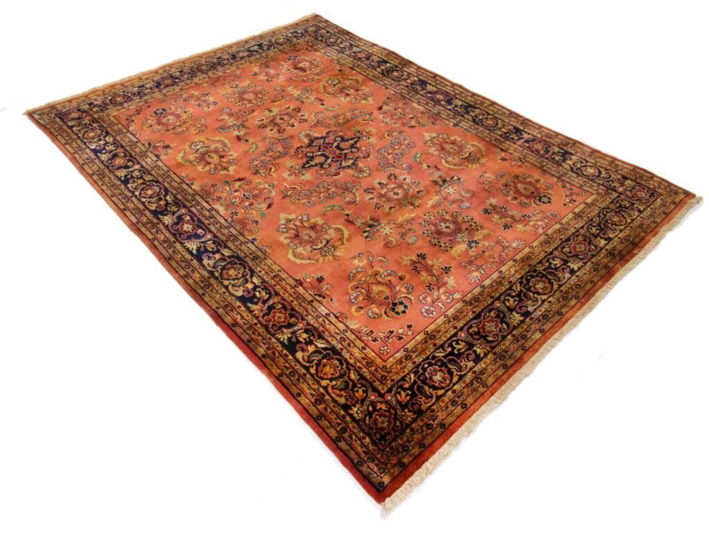 Orientteppich Sarough 237 x 163 cm Wolle handgeknüpft